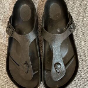 Birkenstock Black Slide Sandals